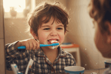 Why Kids Miss Corners When Brushing？
