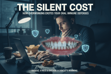 How Overworking Affects Your Oral Immune Defenses
