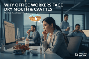 Why Office Workers Are at Higher Risk for Dry Mouth and Cavities