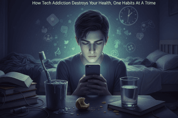 Can Tech Addiction Lead to Poor Brushing Habits?