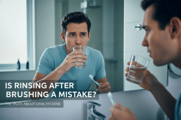 Is Rinsing After Brushing a Mistake?