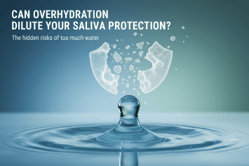 Can Overhydration Dilute Your Saliva Protection?