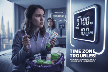 How Traveling Across Time Zones Affects Your Oral Hygiene