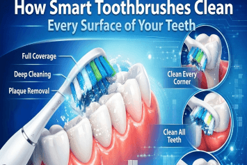 How Smart Toothbrushes Clean Every Surface of Your Teeth