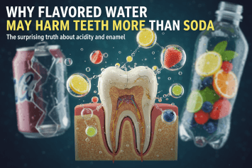 Why Flavored Water May Harm Teeth More Than Soda
